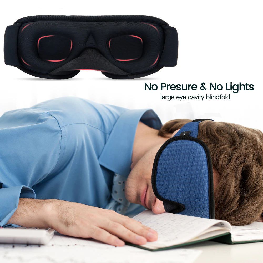 Sleeping Mask, 3D Memory foam light blocking Mask